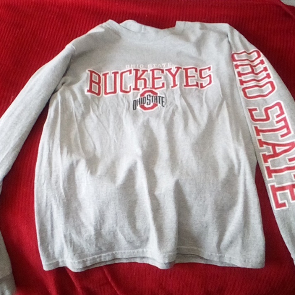 Ohio State Hoodie and Shirt. Long sleeve.